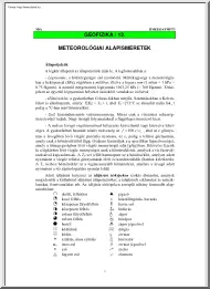 Dr. Völgyesi Lajos - Meteorológiai