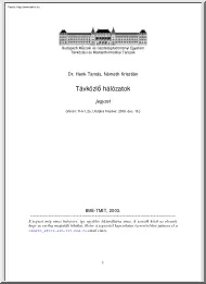 Henk-Németh - Távközlő hálózatok