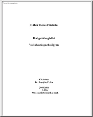 GDF Vállalkozás-gazdaságtan