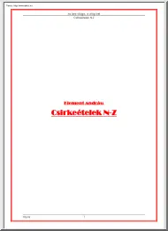 Klement András - Csirkeételek III