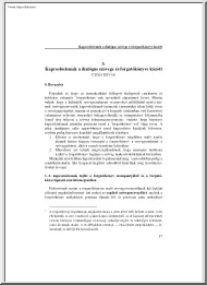 Csűry István - Kapcsolóelemek a dialógus szövege és forgatókönyve között
