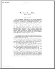 Brishen Rogers - The Social Costs of Uber