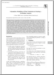 A Quantistic Modelling of Wine Evaluation in Oenology, Probability Analysis