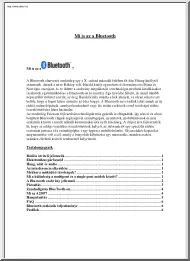 Mi is az a Bluetooth