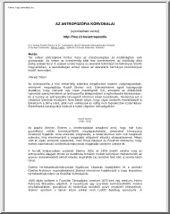 Az antropozófia körvonalai