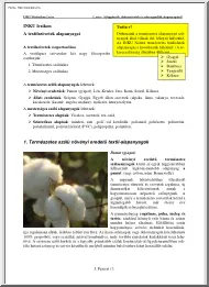 A textilszövetek alapanyagai