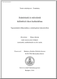 Kisics István - Számírások és