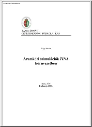 Nagy István - Áramköri szimulációk