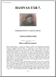 Faragó Ferenc - Hamvas tár 7
