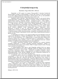 Nagy Gábor - A Kárpátaljai