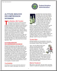 Altitude Induced Decompression Sickness