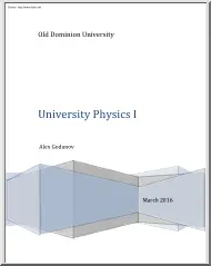 Alex Godunov - University Physics I