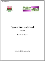 Dr. Vadász Dénes - Operációs