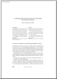 Oravecz Róbert dr. PhD - A gyermekkori szexuális abúzus kezelése és következményei