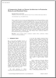 Armani-Arbi - A Comparative Study on Chinese Architecture in Peninsular Malaysia and Mainland China