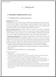 Az OpenOffice.org táblázatkezelő használata