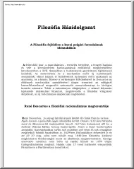 A filozófia fejlődése a korai polgári forradalmak időszakában