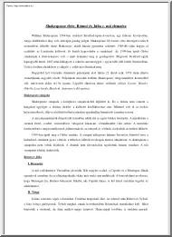 Shakespeare élete, Rómeó és Júlia