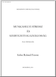 Szilas Roland Ferenc - Munkahelyi