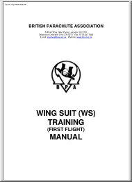 Wing Suit Training Manual