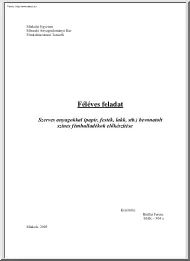 Bártfai Ferenc - Szerves anyagokkal bevonatolt színes fémhulladékok előkészítése