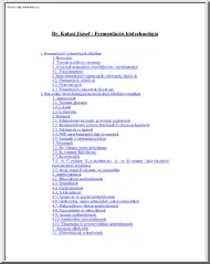 Dr. Kutasi József - Fermentációs