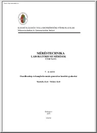 Markella-Molnár - Oszcilloszkóp és