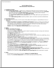 Hot Air Balloon Event Risk Assessment