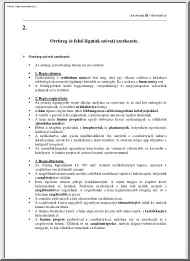 Szövettan tételek, 2003