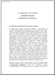 Dr. Bódi György - A nonprofit