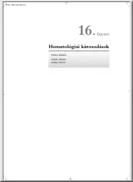 Pálóczi-Hudák-Juhász - Hematológiai károsodások