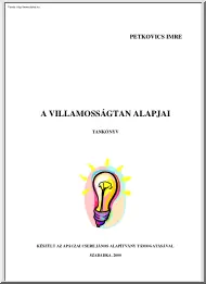 Petkovics Imre - A villamosságtan