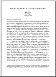 Nagy Jenő - Kultúra, hitvilág, mitológia, titokzatos madarak