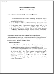 Elektrosztatika feladatok 10. osztály