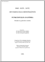 Funkcionális anatómia