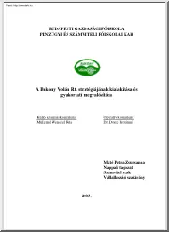 Máté Petra - A Bakony Volán Rt