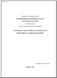 Kelemen Zoltán - Az internet