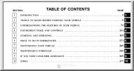 Chrysler Dakota 2007, owners manual