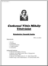 Csanádi Anita - Csokonai Vitéz Mihály