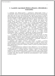 Mikológia (Gombák) tételek