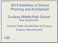 Duxbury Public Schools, Town of Duxbury, Massachusetts