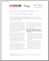 Beyond Wages, Effects of the Latina Wage Gap