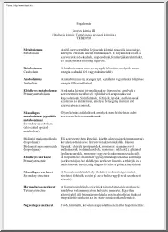 Somsák László - Fogalomtár, Szerves