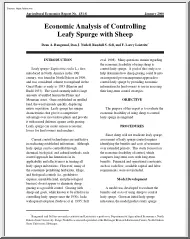 Bangsund-Nudell-Sell - Economic