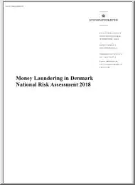Money Laundering in Denmark National Risk Assessment 2018