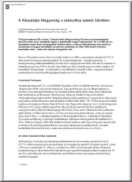 A Kárpátaljai Magyarság a statisztikai adatok tükrében