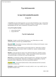 Ügyviteli ismeretek 2