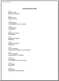 Bors Mónika - Nyelvtan érettségi