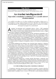 Nagy Henrietta - Az érzelmi intelligenciáról