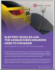 Chris K. Panasiewicz - Electric Vehicles and the Unique Risks Insurers Need to Consider